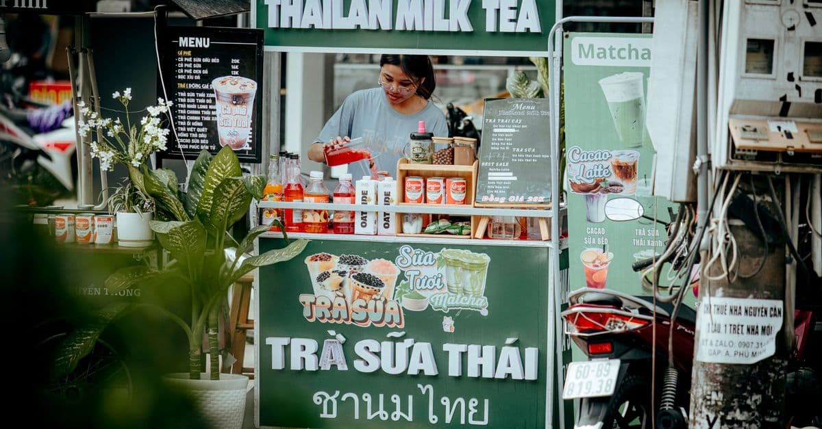 Trà sữa nguyên liệu pha chế trọn bộ tại nhà